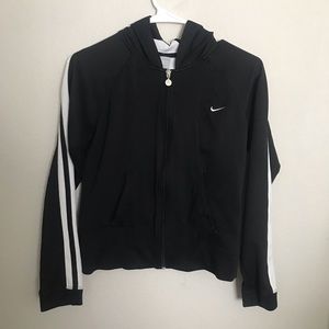 Black and White Nike Zip up :)